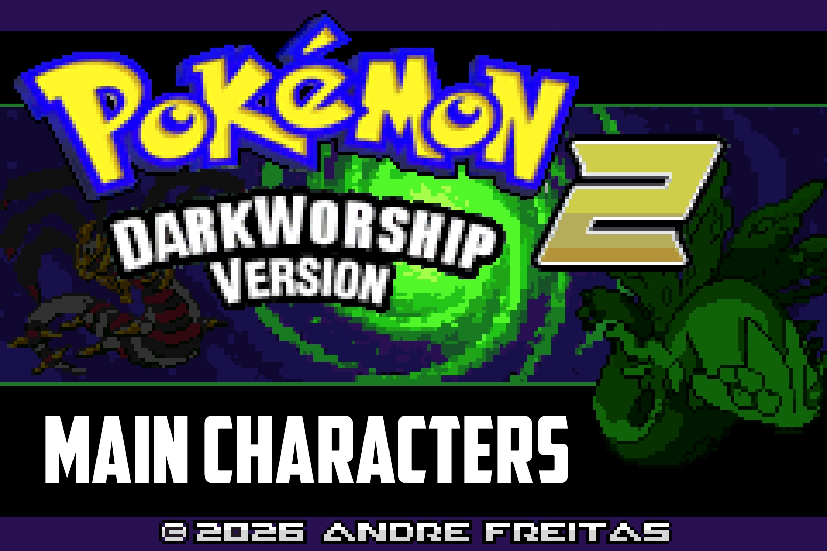 Pokemon Dark Worship 2 Main Characters