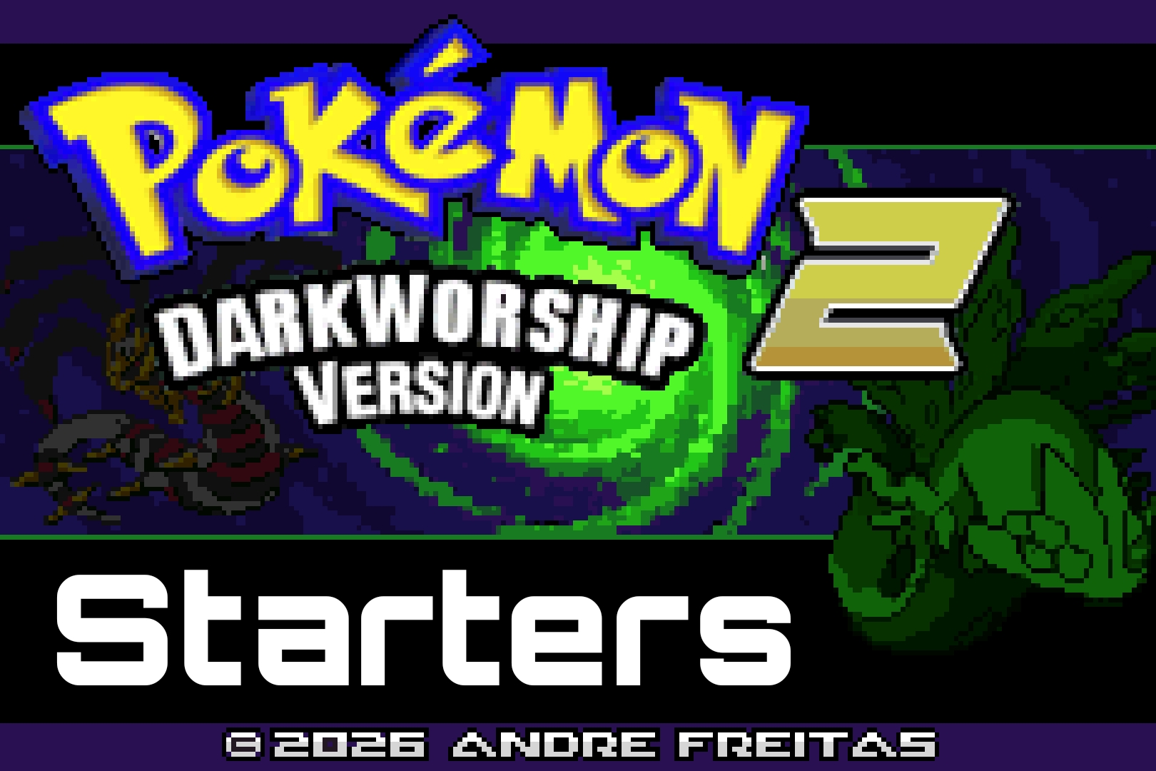 Pokemon Dark Worship 2 Starters
